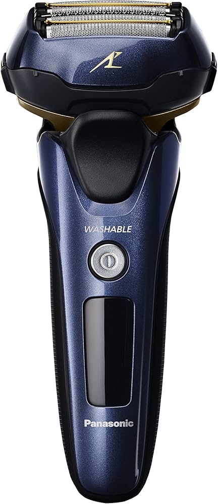 Amazon | パナソニック ラムダッシュ メンズシェーバー 5枚刃 ブルー調