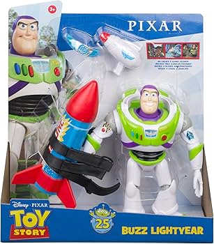 Amazon.com: Toy Story 4 Toy Story 25th Anniversary Buzz Lightyear