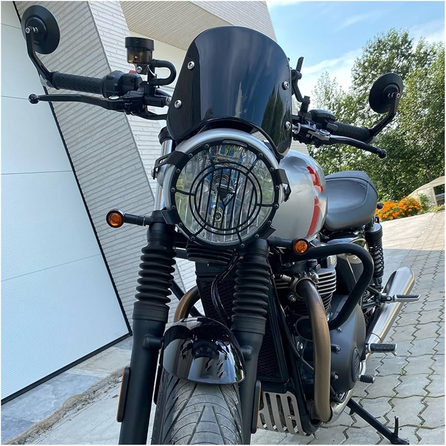 Amazon.co.jp: ヘッドライトガード トライアンフ用ストリート用ツイン