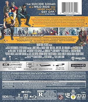 Amazon.com: Suicide Squad, The (4K Ultra HD + Blu-ray) : Margot