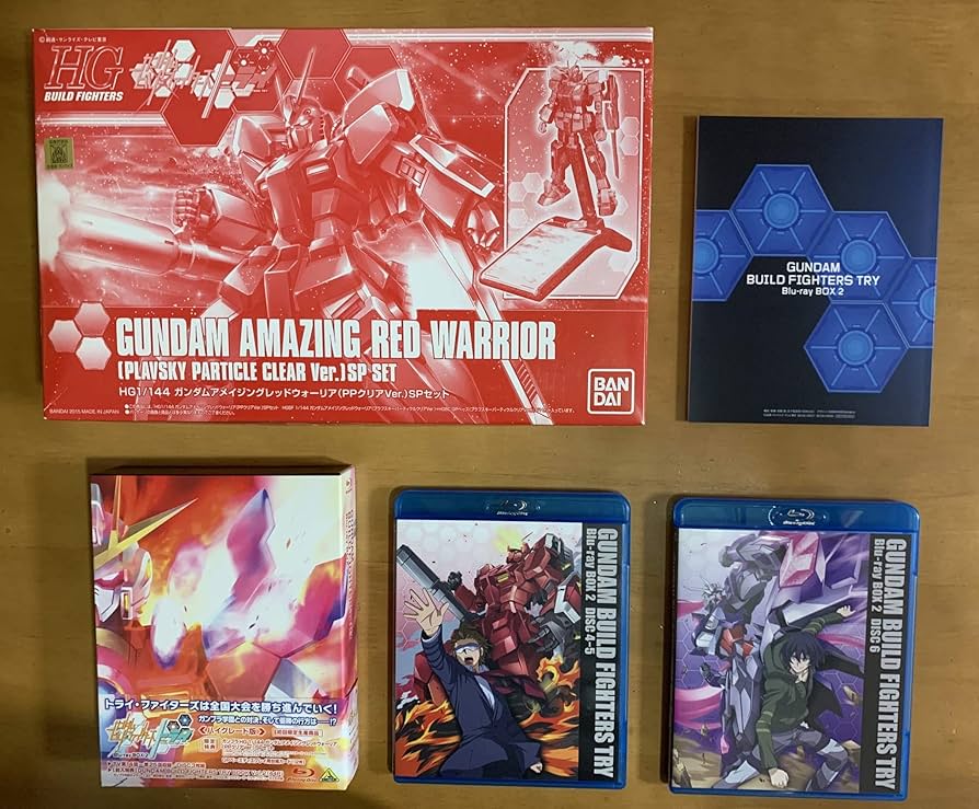 Amazon.co.jp: ガンダムビルドファイターズトライ Blu-ray BOX 2 (ハイ