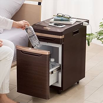 Amazon.co.jp: HR-D282BR [ベッドサイド冷蔵庫 ブラウン] : ホーム