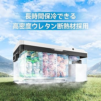 Amazon.co.jp: 車載冷蔵庫 ポータブル冷蔵庫 急速冷凍 19L -22℃～20