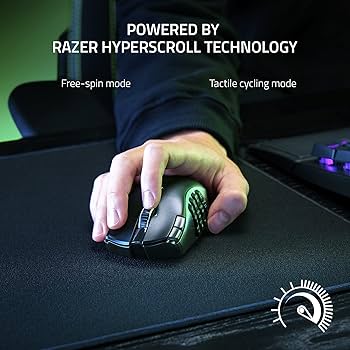 Amazon.com: Razer Naga V2 HyperSpeed Wireless MMO Gaming Mouse: 19