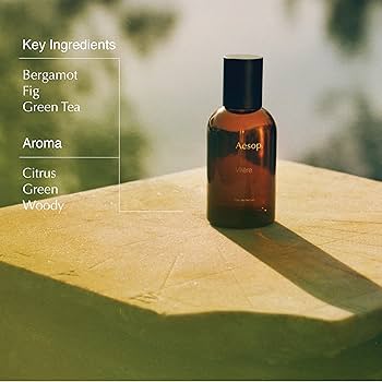 Amazon.com : Aesop Virēre Eau de Parfum | Bergamot, Fig, and Green