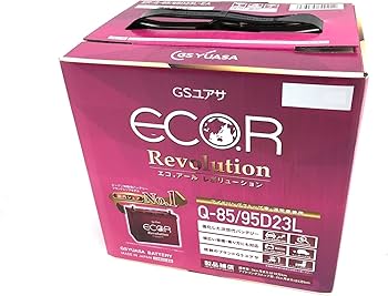 Amazon.co.jp: GSユアサ ER Q-85 / 95D23L ECO.R Revolution 国産車
