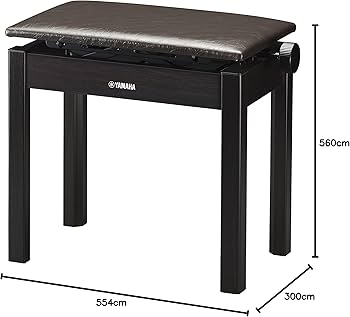 Amazon | ヤマハ YAMAHA 電子ピアノ用 高低自在椅子 ブラック BC-205BK