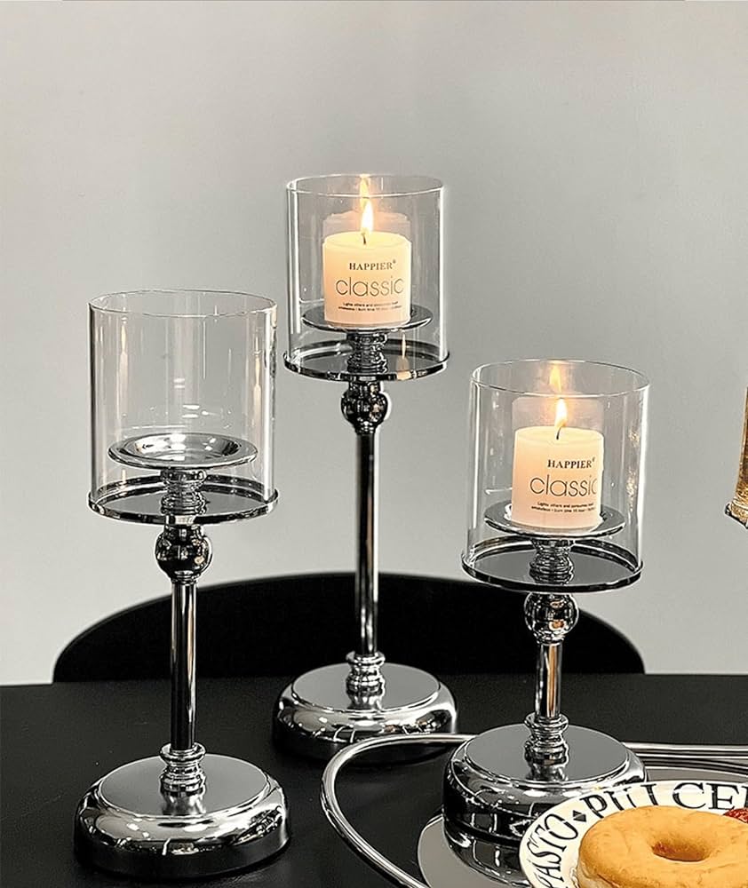 Amazon.co.jp: KIRORAN キャンドルスタンド アンティーク調 キャンドル