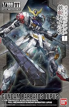 Amazon.com: Bandai 5056825 1/100 Full Mechanics Gundam Barbatos