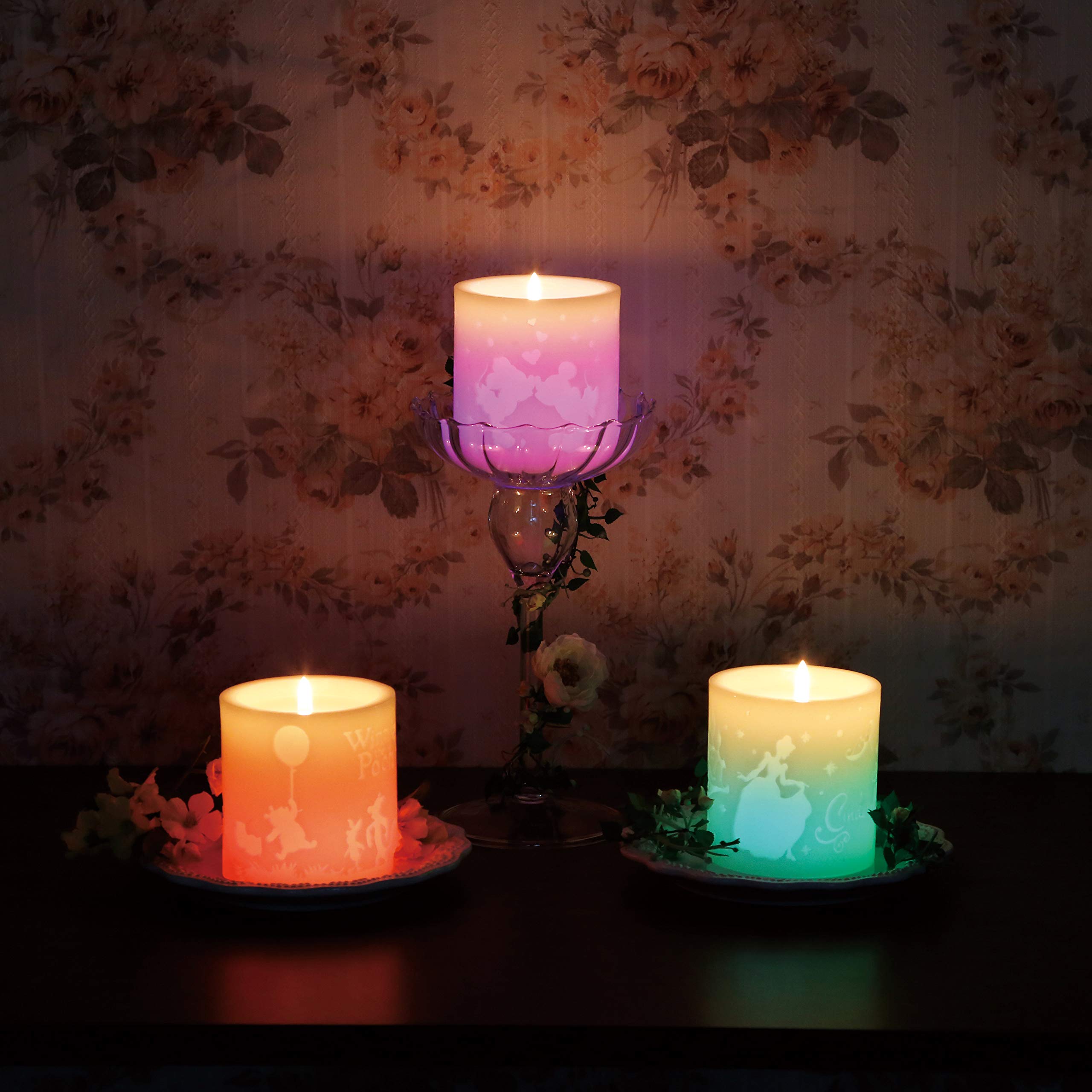 Amazon.co.jp: ディズニーLEDキャンドル 「 ミッキー&ミニー