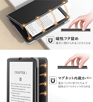 Amazon.co.jp: MoKo Kindle Paperwhite 2024/2021 カバー 第12/11世代