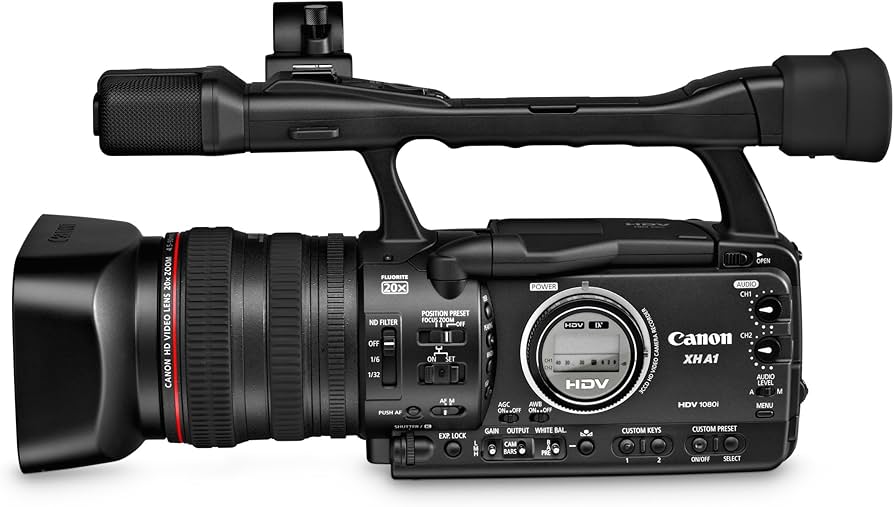 Amazon.com: Canon XH A1 HDV Camcorder : Electronics