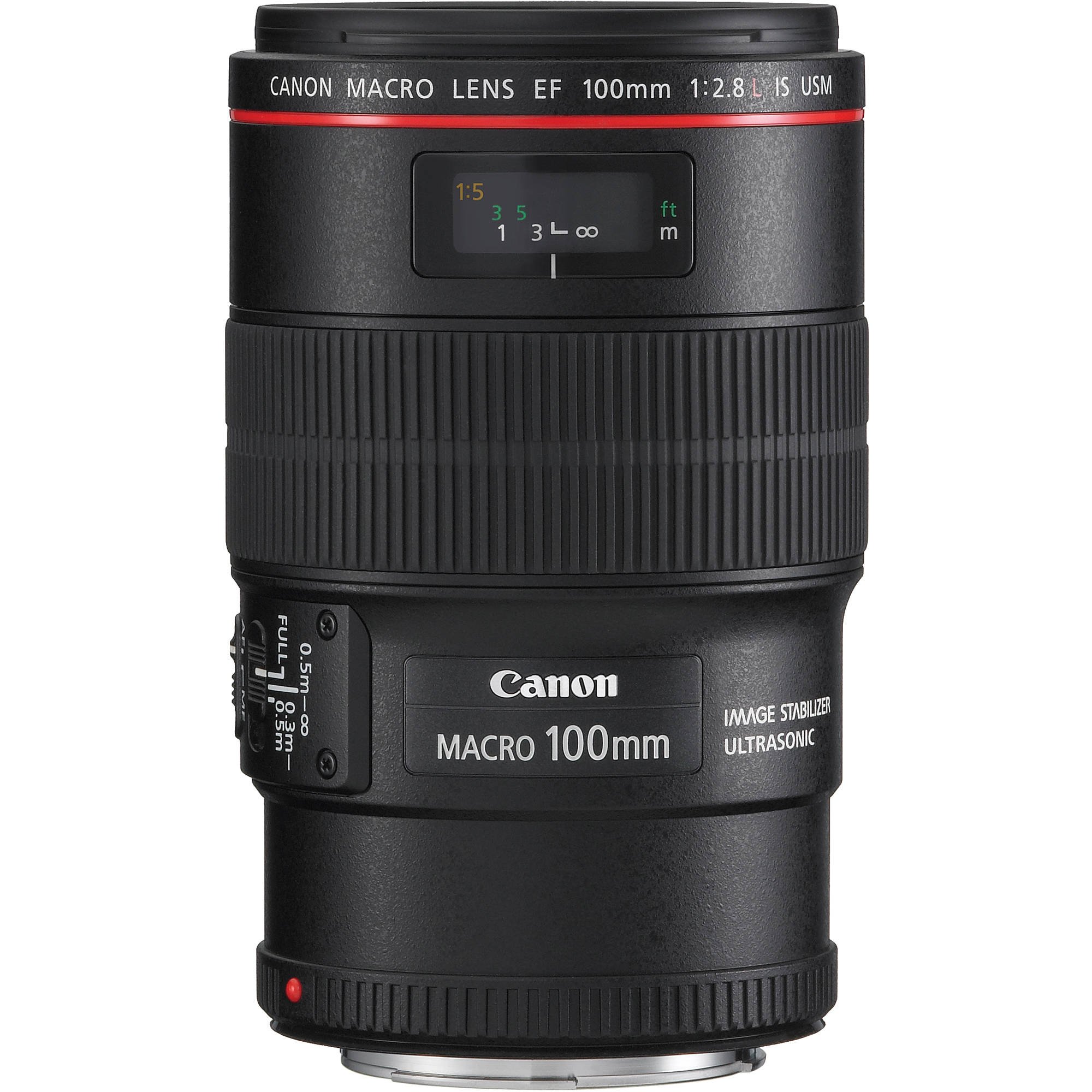 Canon EF 100mm F/2.8 Prime Lens for Canon DSLR Camera (Black