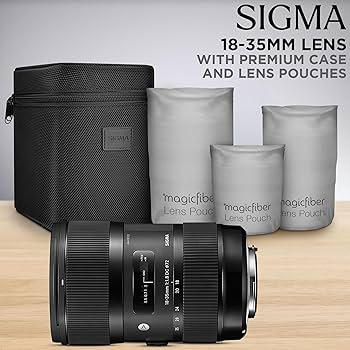 Amazon.com : Sigma 18-35mm F1.8 Art DC HSM Lens for Canon DSLR