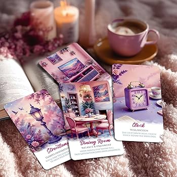 Amazon.co.jp: PERBDEAL Dreamy Home Fortune Reading Oracleカード