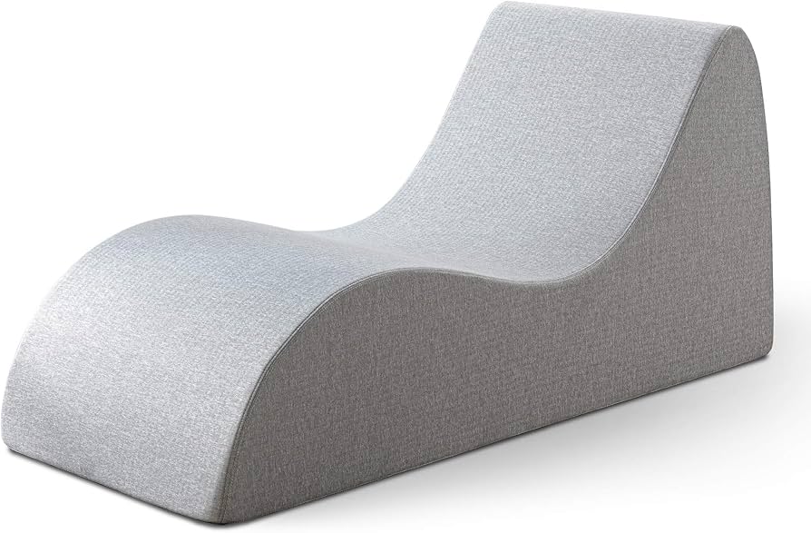 Amazon｜ZINUS ソファー チェア Vivon ライトグレー ラウンジチェア