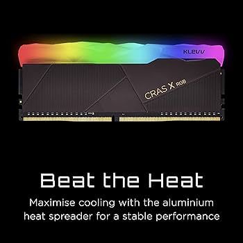 KLEVV CRAS X RGB DDR4 16GB (2x8GB) 3200MHz CL16 1.35V Gaming