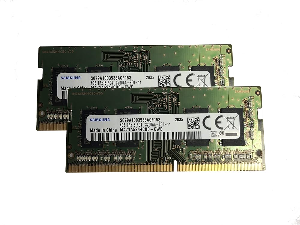 Amazon.in: Buy Samsung 8GB KIT(2 x 4GB) DDR4 3200MHz PC4-25600 1.2