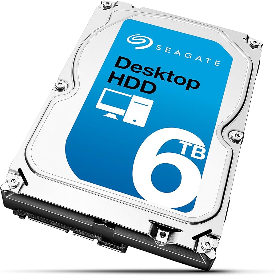 Amazon.com: (Old Model) Seagate 6TB Desktop HDD SATA 6Gb/s NCQ