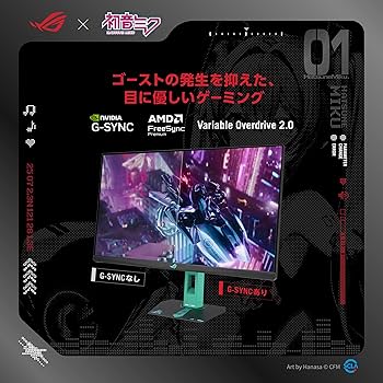 Amazon.co.jp: ASUS ROG Strix XG27ACMEG-G 初音ミクエディション /27