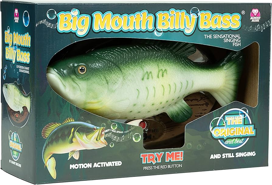 Amazon.co.jp: Big Mouth Billy Bass Decoration ビッグ マウス ビリー
