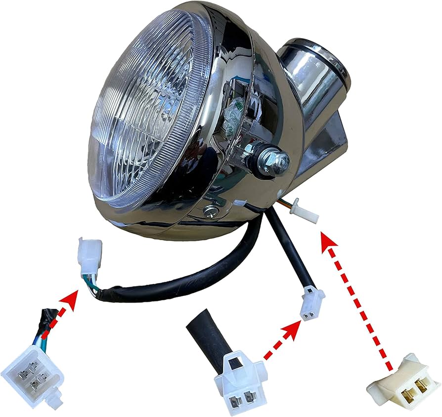 Amazon | Monkey モンキー ヘッドライト 120km スピードメーター 12V