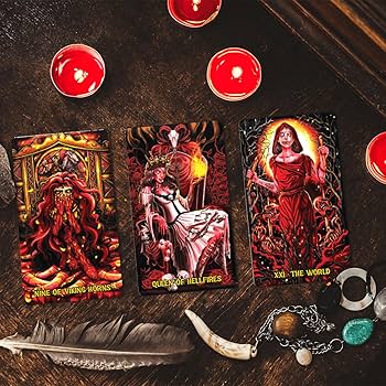 Amazon.co.jp: 99FOX The Path of Horror タロットカードデッキと
