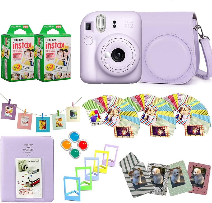 Amazon.com : Fujifilm Instax Mini 12 Instant Camera + Pro Design