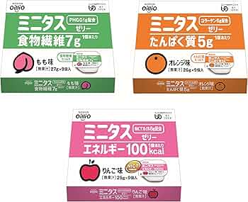 Amazon | 日清オイリオ ミニタス エネルギーゼリーお試し味比べセット