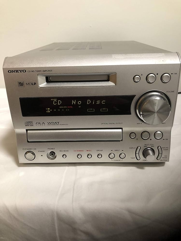 Amazon | ONKYO オンキョー FR-7GX CD/MDチューナーアンプ MDLP