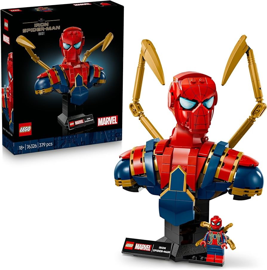 Amazon.co.jp: レゴ(LEGO) マーベル アイアン・スパイダーマン バスト