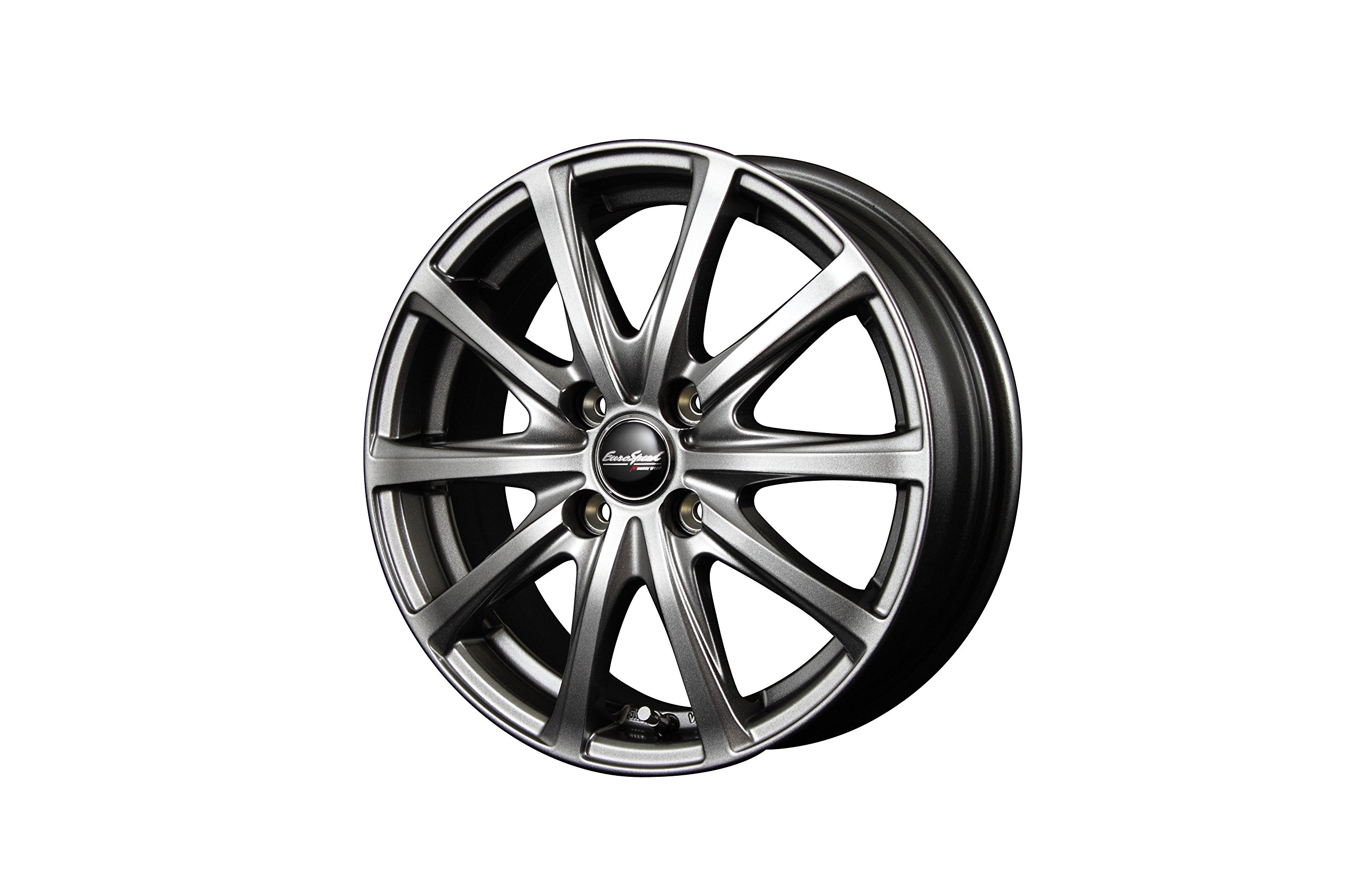 Amazon.co.jp: MID ユーロスピード V25 ホイール メタリックグレー 13