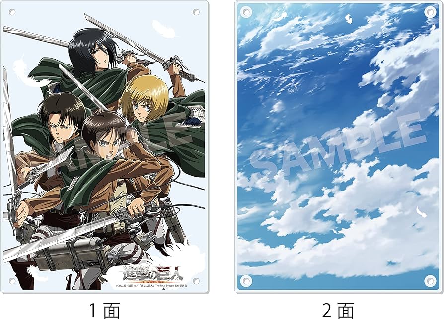 Amazon.co.jp: シーエスフロント 進撃の巨人 アクリルボード 03 エレン