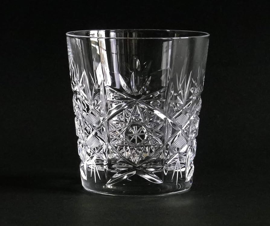 Amazon | ボヘミアングラス ハンドカット ウィスキーグラス（単品