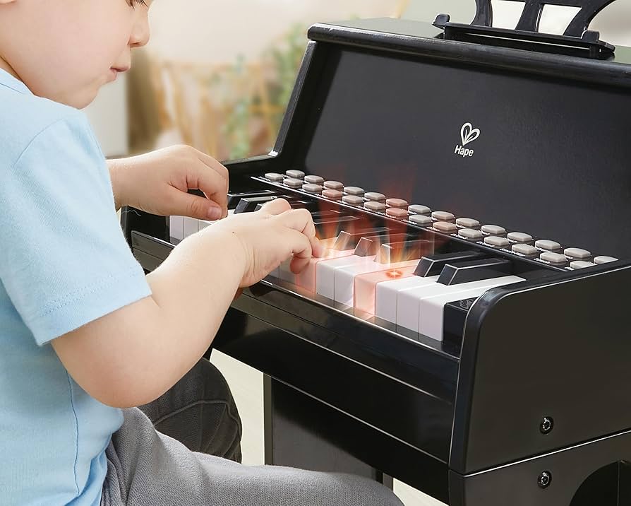 Amazon.co.jp: Hape(ハペ) デラックスアップライトピアノ E0629 : おもちゃ