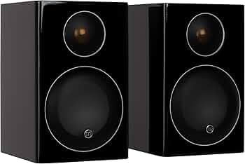 Monitor Audio Radius 90 Bookshelf Speakers - Pair (Piano Black