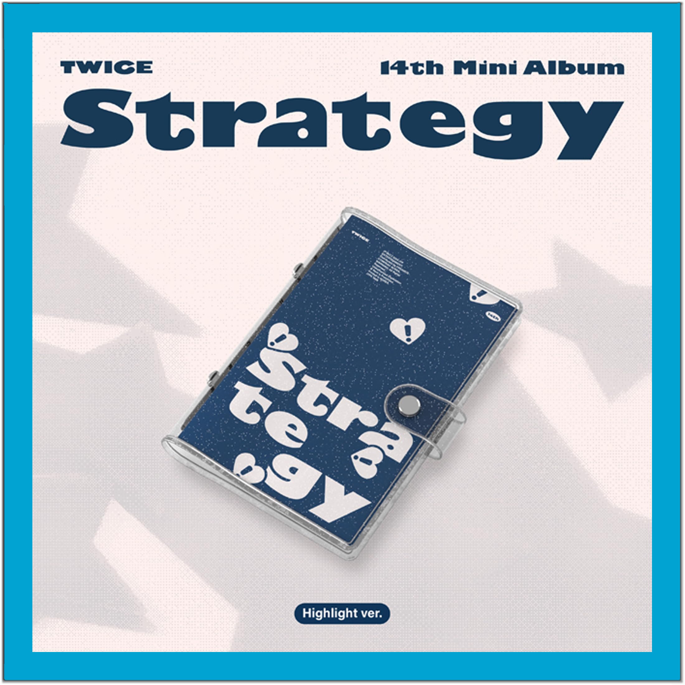 Amazon.com: TWICE STRATEGY 14th Mini Album (Highlight Ver - Diary