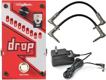 Digitech DROP Compact Polyphonic Drop Tune Pitch Shift Pedal with
