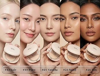 Amazon.com : Minimerry Long Wear Cushion Foundation #21 VANILLA 13
