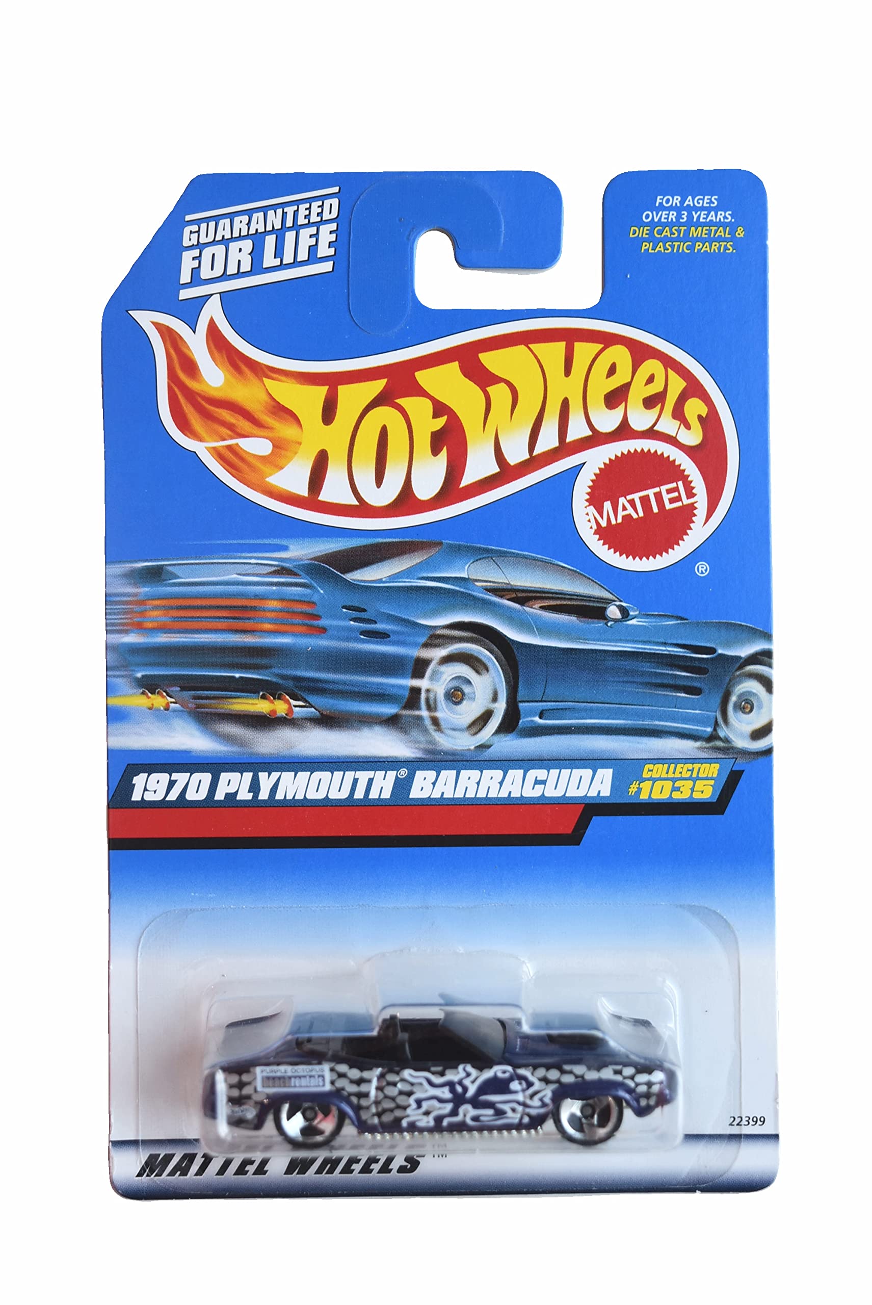 Amazon.com: Hot Wheels 1970 Plymouth Barracuda #1035 : Toys & Games