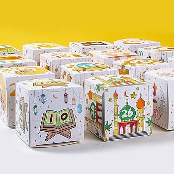 Amazon.co.jp: Eidカウントダウンカレンダーボックス、30日