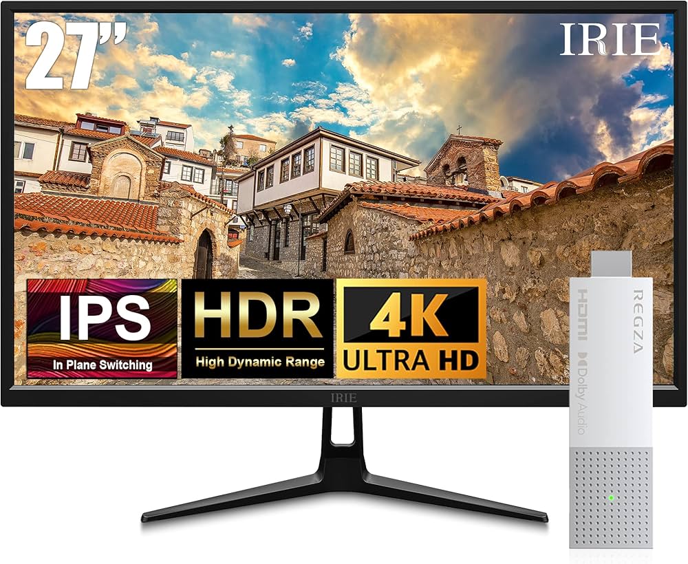 Amazon.co.jp: FFF モニター 27インチ ディスプレイ 4K IPS REGZA