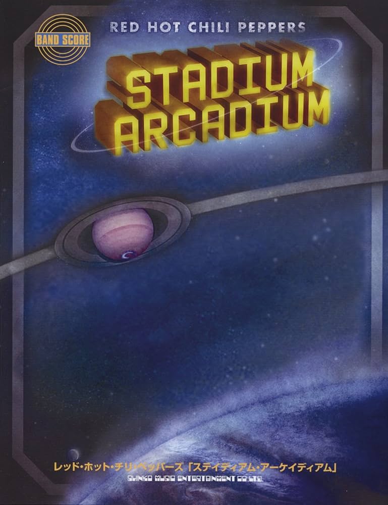 洋書バンドスコア レッドホットチリペッパーズ ステイディアム・アー
