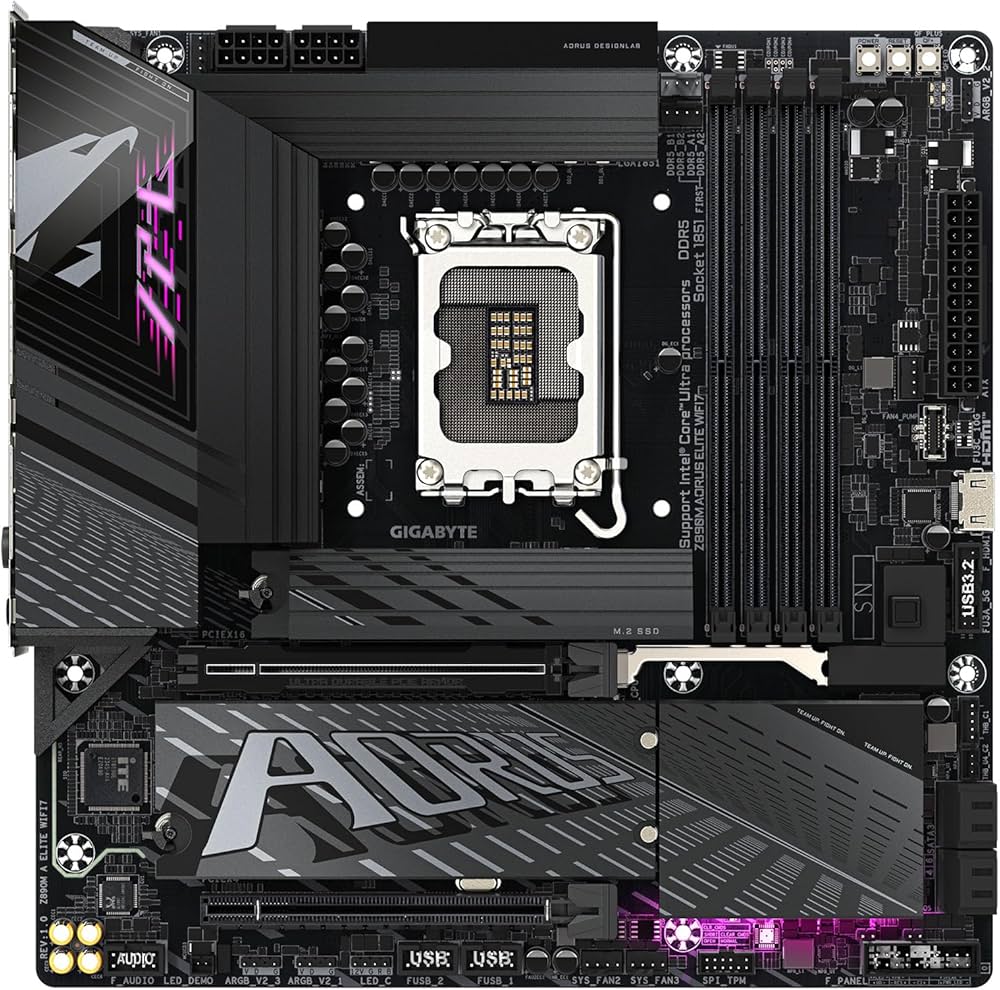 Amazon | GIGABYTE Z890M AORUS ELITE WIFI7 Micro ATXマザーボード