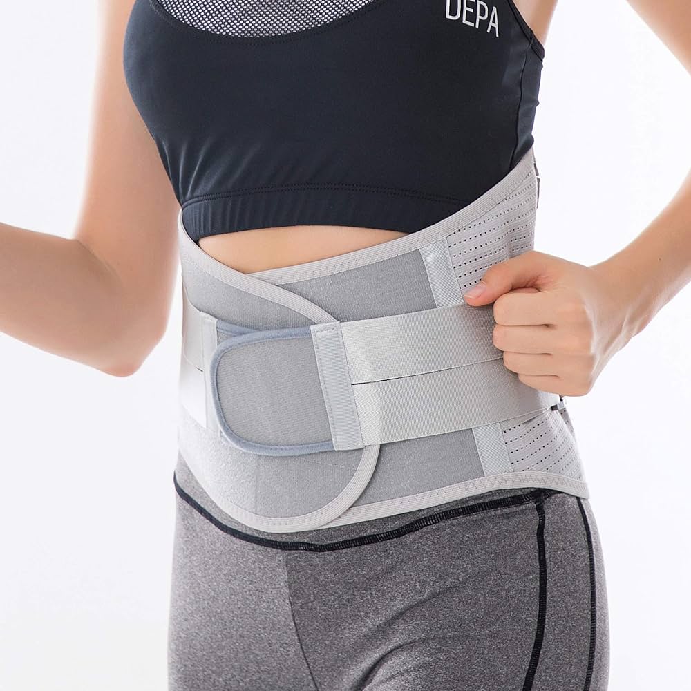 Amazon.co.jp: Donow メッシュ 腰痛 コルセット ベルト 腰用