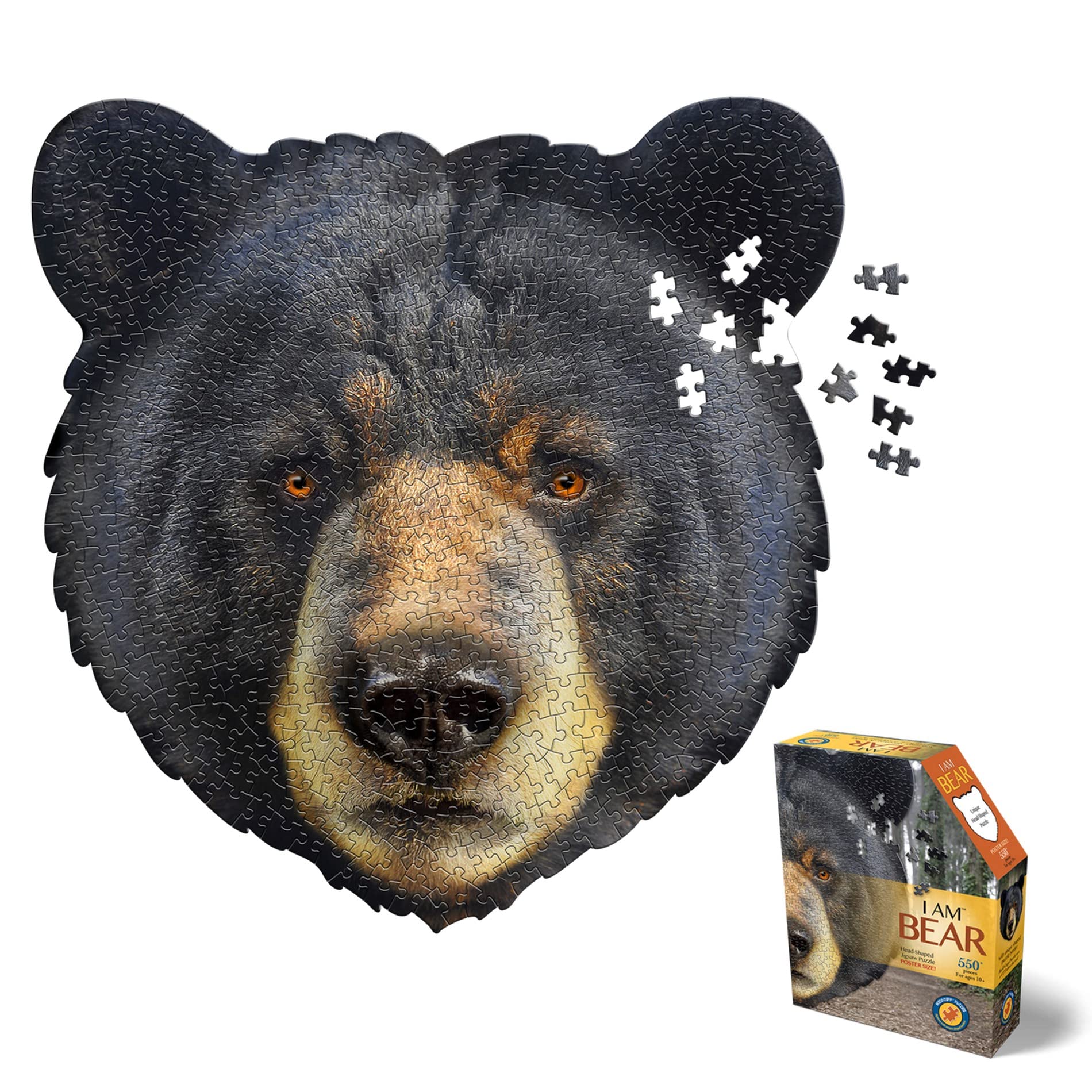 Amazon.com: Madd Capp Puzzles - I AM Bear - 550 pieces - Animal
