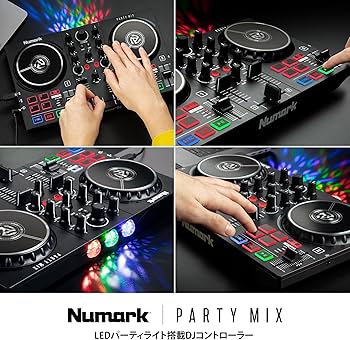 Amazon.co.jp: Numark DJコントローラー 初心者向け DJ機材 Serato DJ