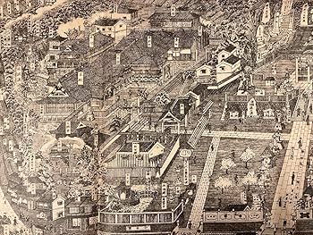 Amazon.co.jp: RR-6848成田山全図 大正元年改正 成田山不動明王略縁起