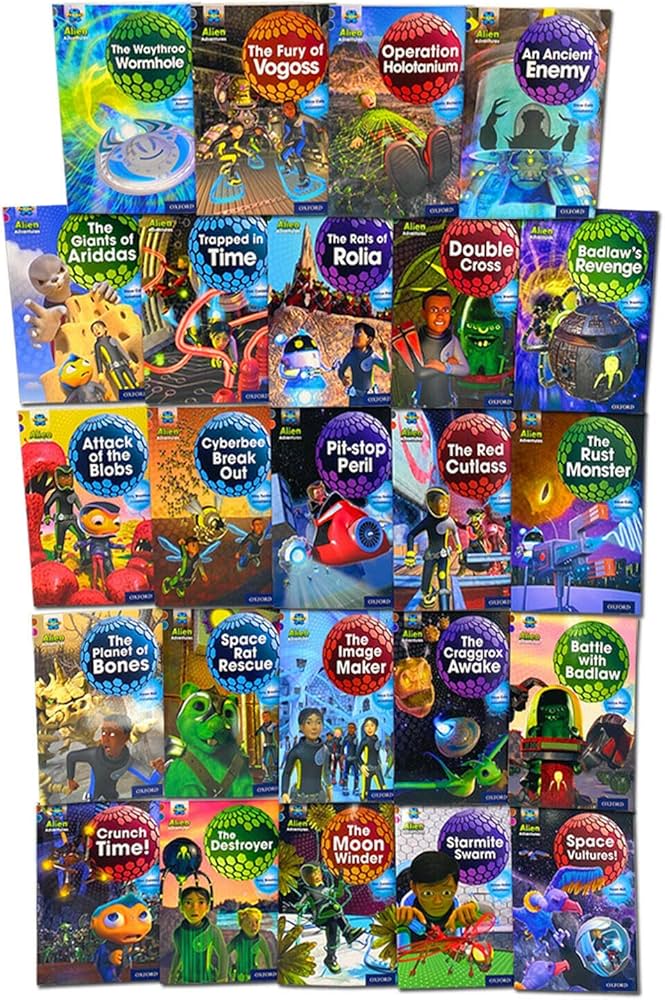 Amazon.com: Project X Alien Adventures: Brown and Grey Book Bands