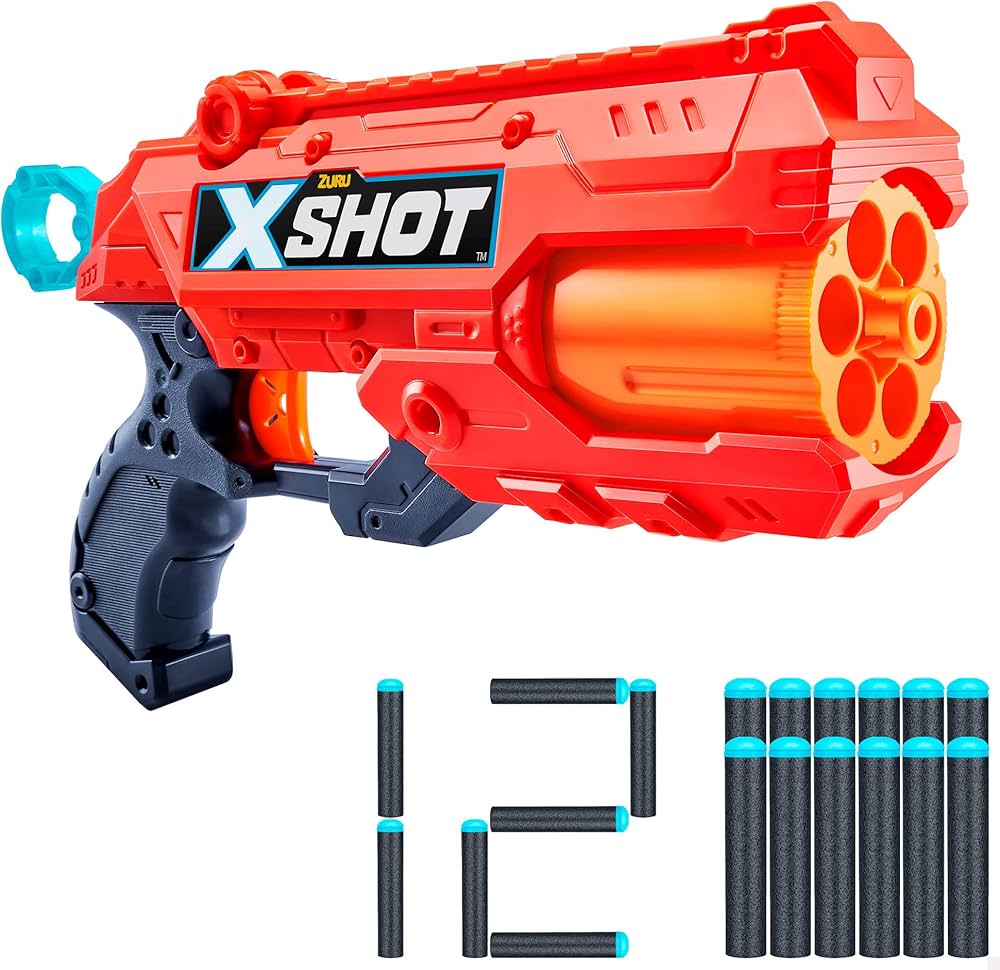 44768 Refleks Tabanca + 16 Dart X-Shot : Amazon.com.tr: Oyuncak